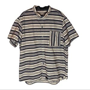 NWOT Tilit Striped Chef Coat